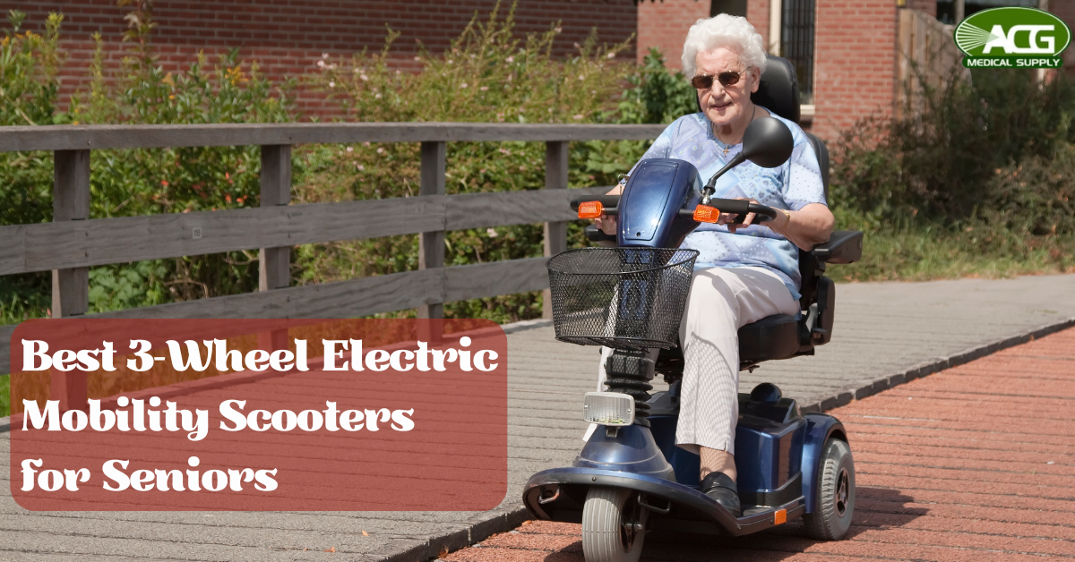 3-Wheel Electric Scooters