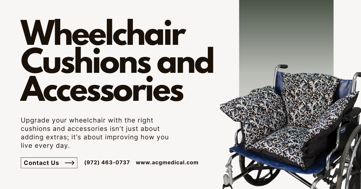 Wheelchair Cushions and Accessories