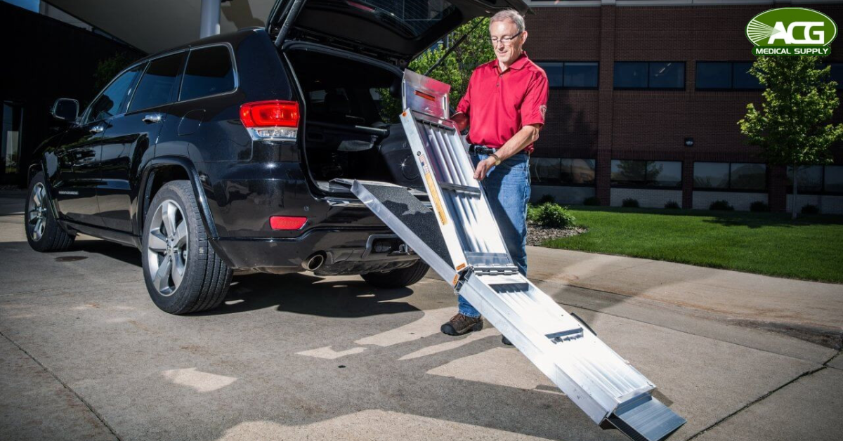 Vehicle Ramps for Scooters and Wheelchairs
