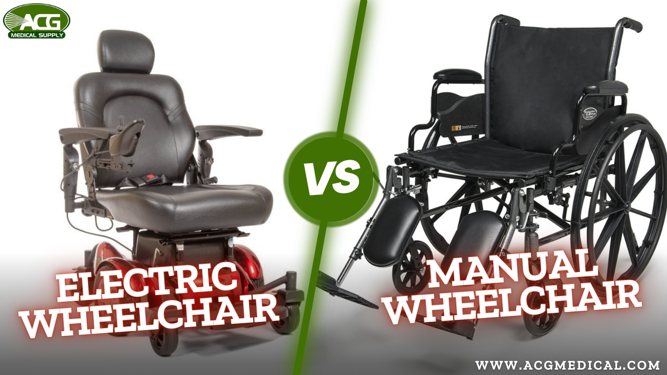 manual Wheelchair vs Electric Wheelchair