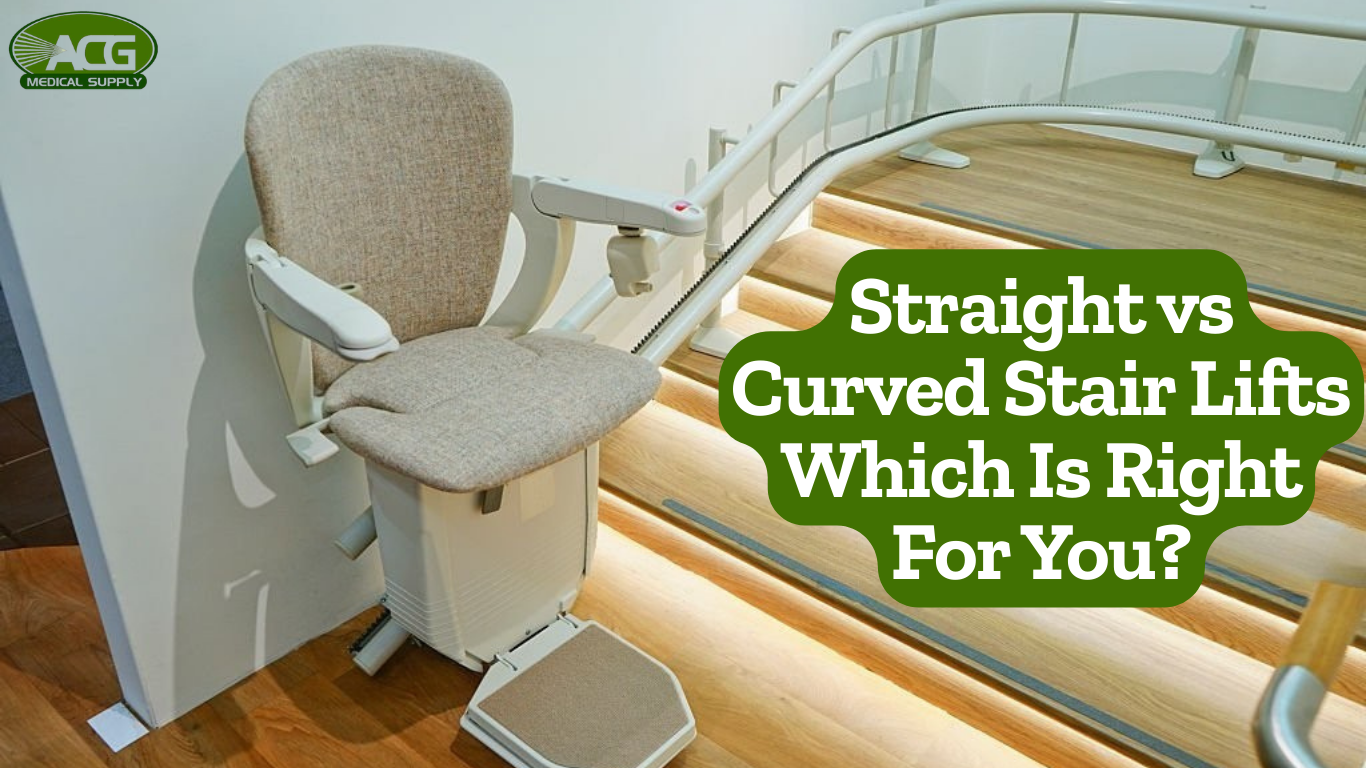 Straight vs Curved Stairlifts