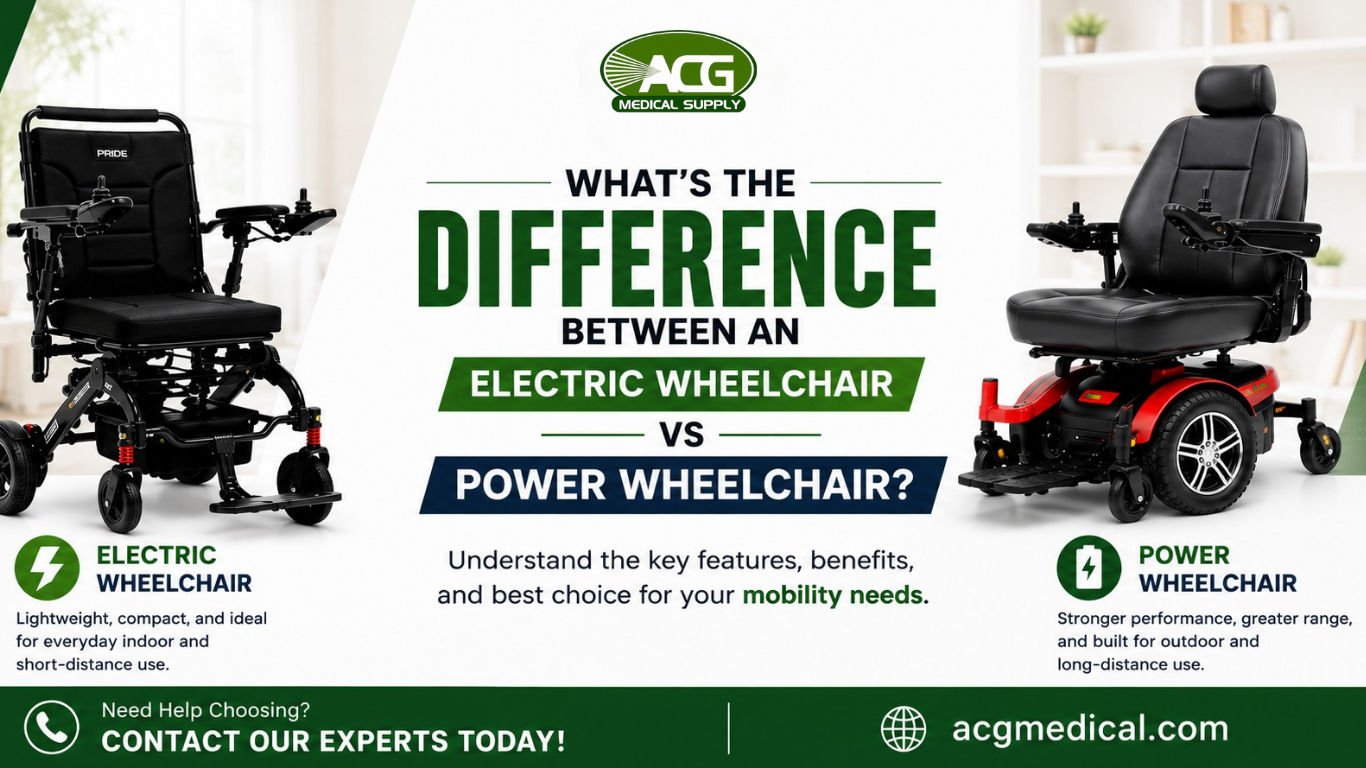 Electric vs Power Wheelchair
